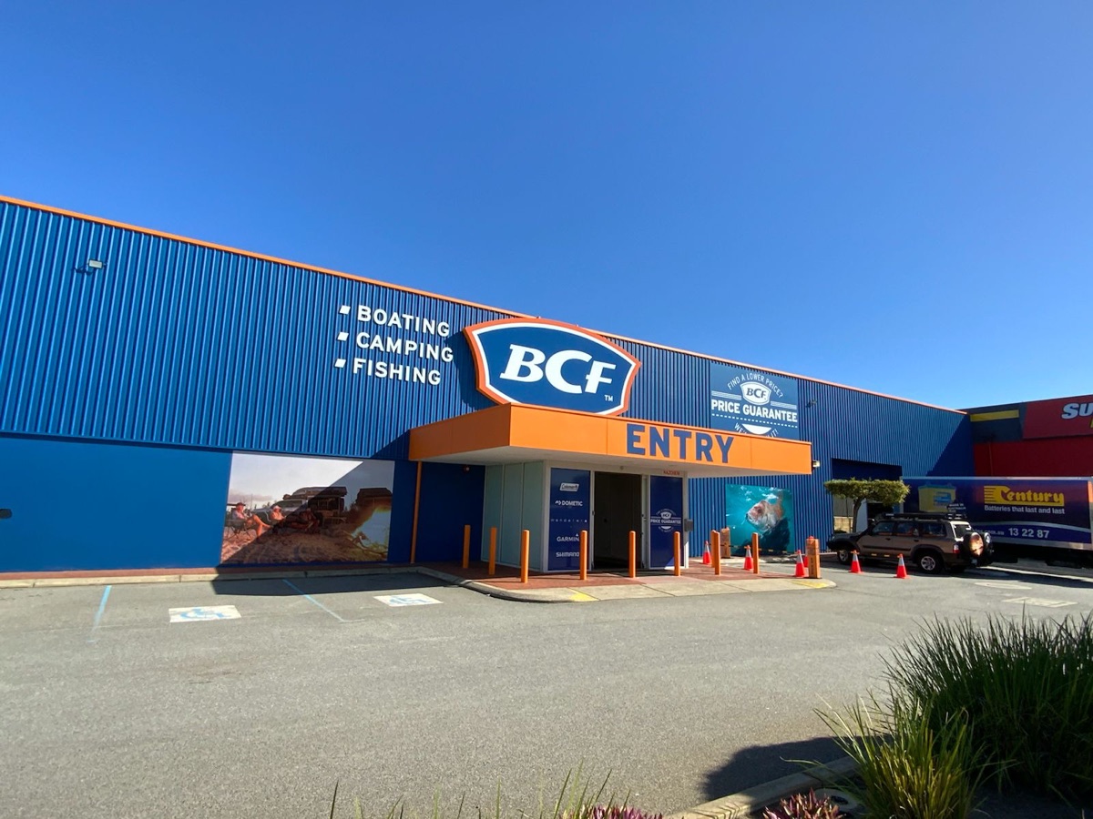 Commercial painting by ABC Paint & Deco at BCF Balcatta